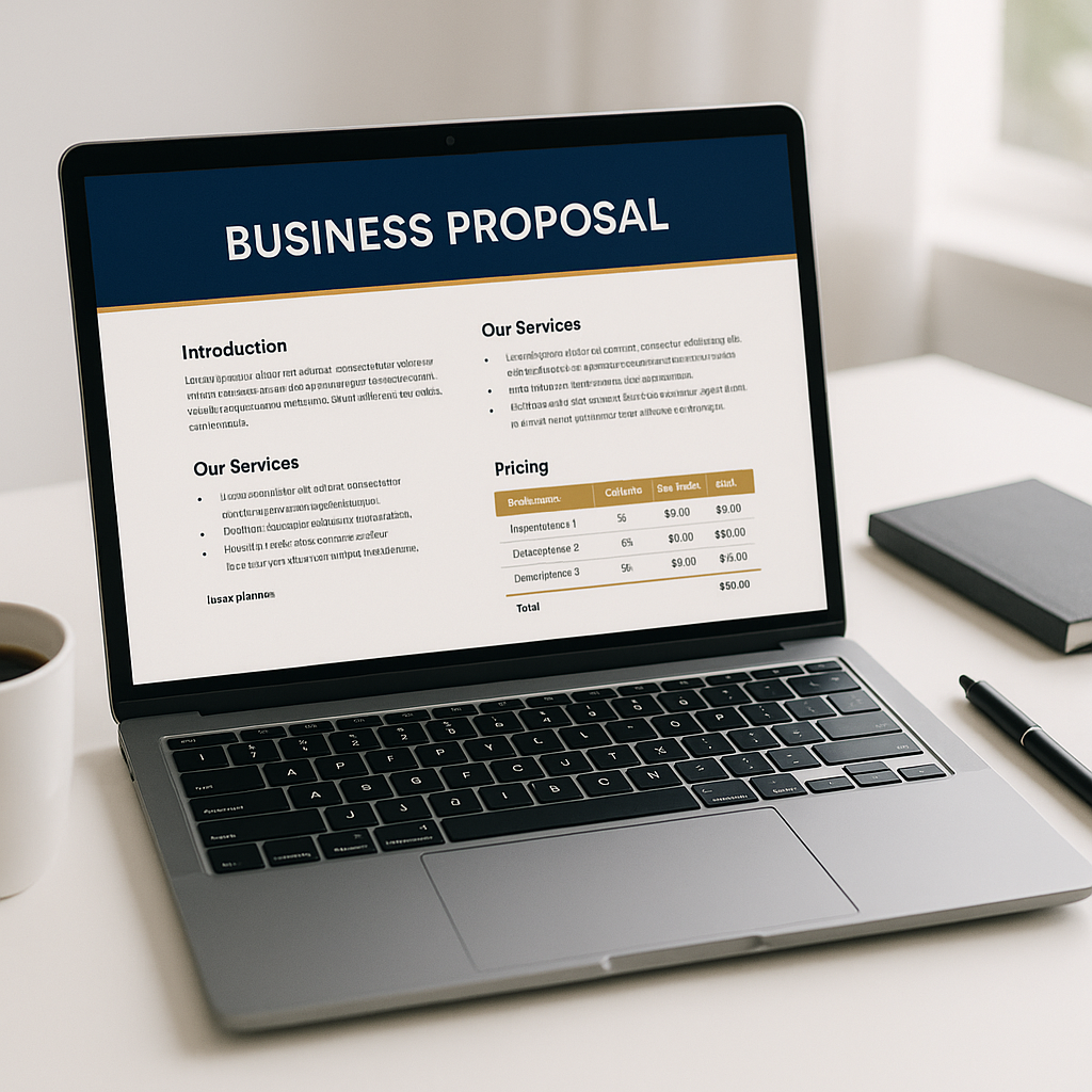 Claude AI Prompt for Business Proposal Writing