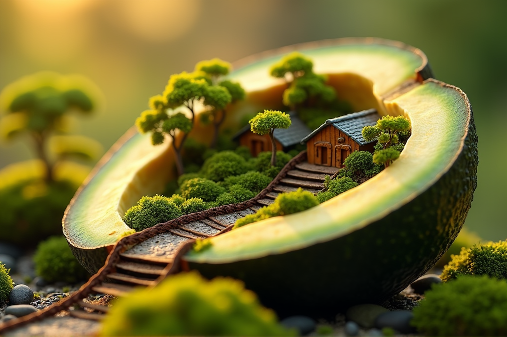 Miniature Diorama Tilt-Shift Macro Worlds — Firefly Prompt