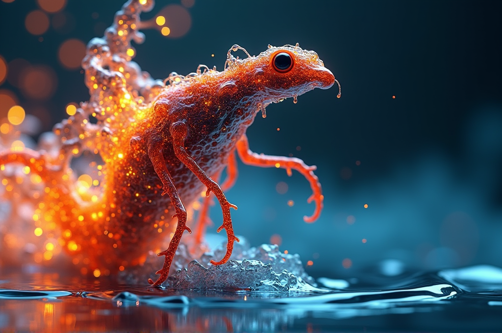 Liquid Morph Product Transition Video for Firefly
