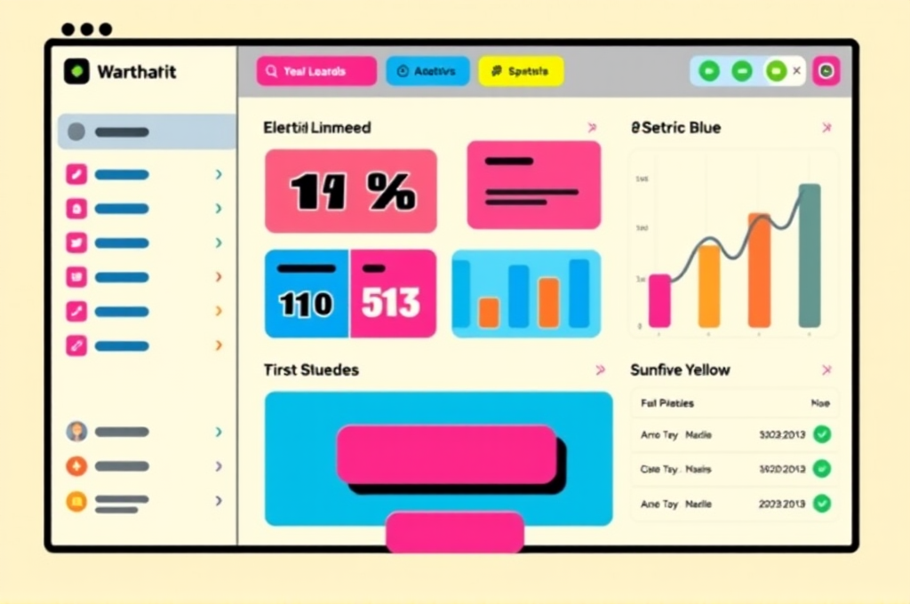 Neo-Brutalist UI Design Prompt for Stable Diffusion Apps