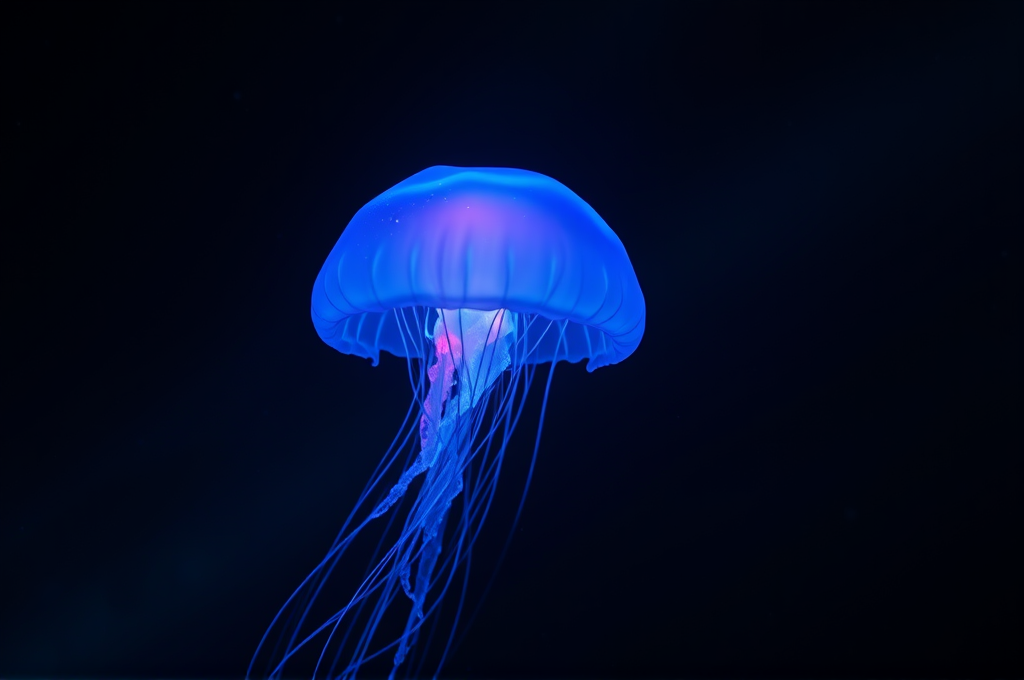 Bioluminescent Deep-Sea Creature Video Prompt for Firefly