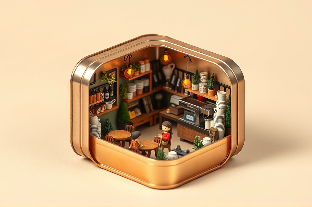 Isometric Miniature Diorama Design Prompt for Flux