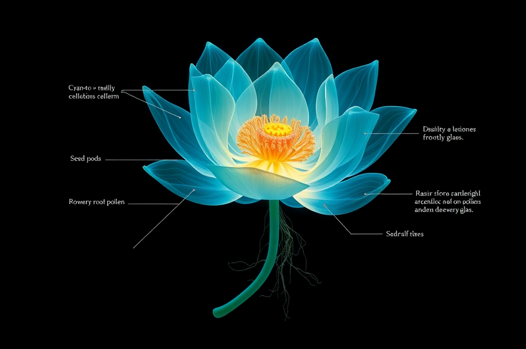X-Ray Botanical Illustration Art Prompt for Stable Diffusion