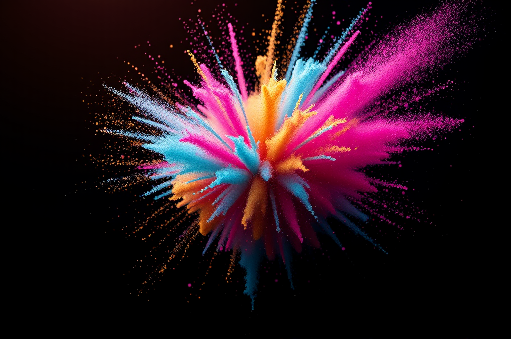 Kinetic Sand Explosion Slow-Motion Video Prompt for Leonardo
