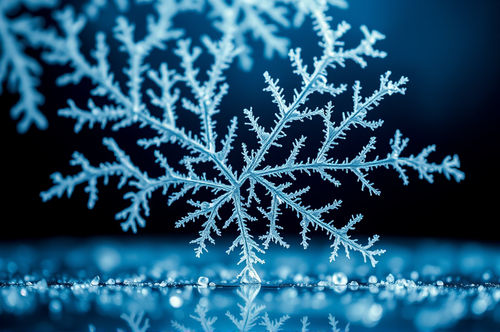 Frost Crystal Formation Time-Lapse Video Prompt for Flux