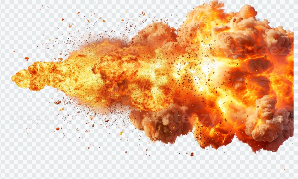 fire explosion cinematic