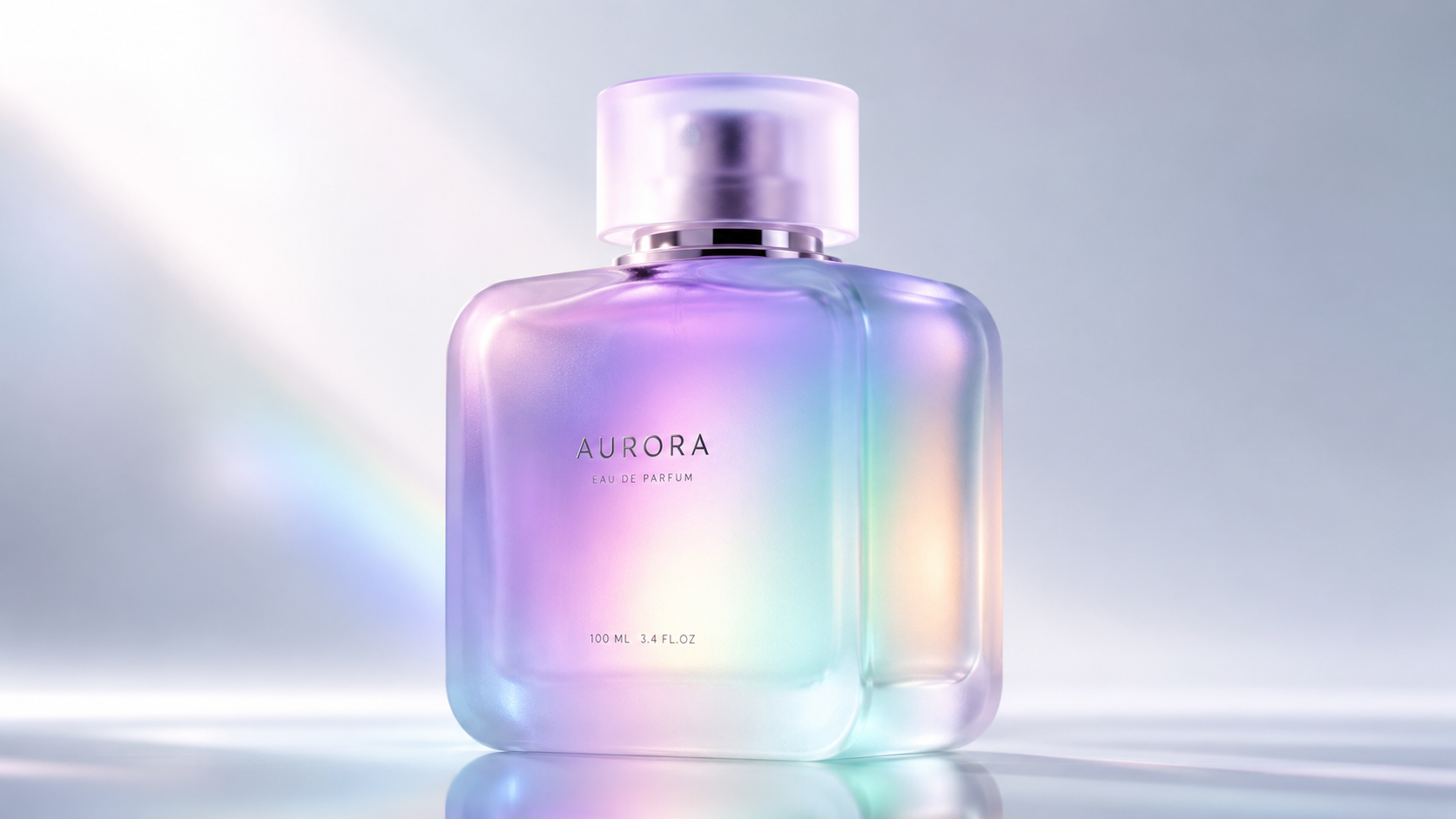 Glass Morphism 3D Product Design Flux Prompt Template